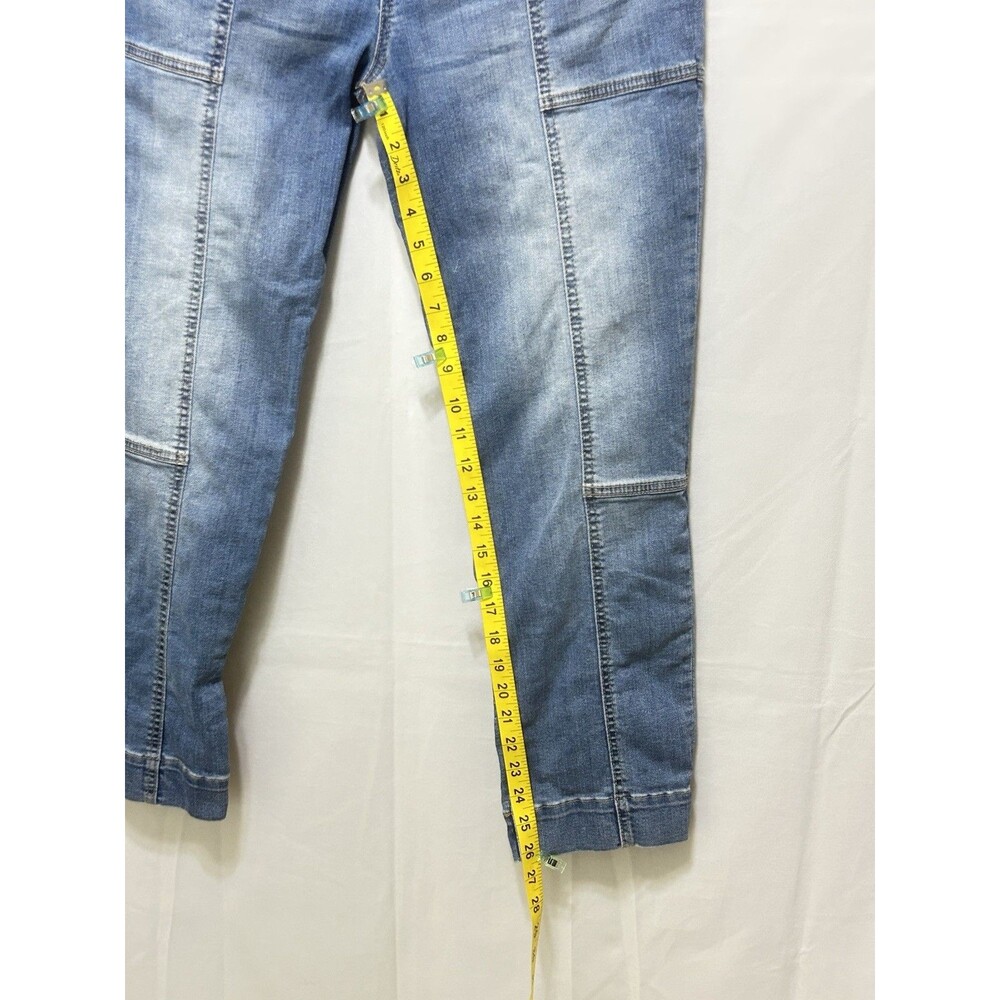 Kut From The Kloth Womens 8 Reese High Rise‎ Ankle Straight Leg Blue Denim Jeans - Picture 5 of 16
